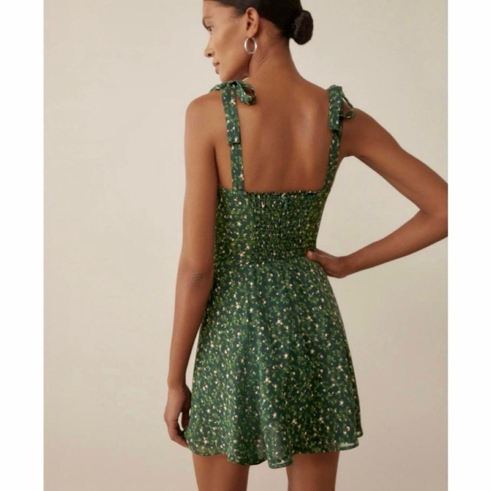 Reformation niara dress knot mini summer cute sundress